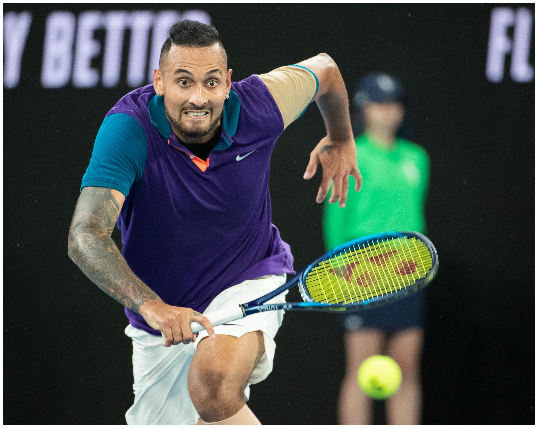 美国网球队力克意大利网球队，克耶高斯完成帽子戏法